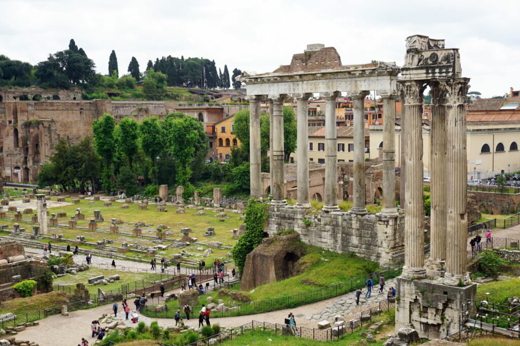geography school trip Rome and Naples 