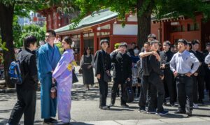 japan history school trip