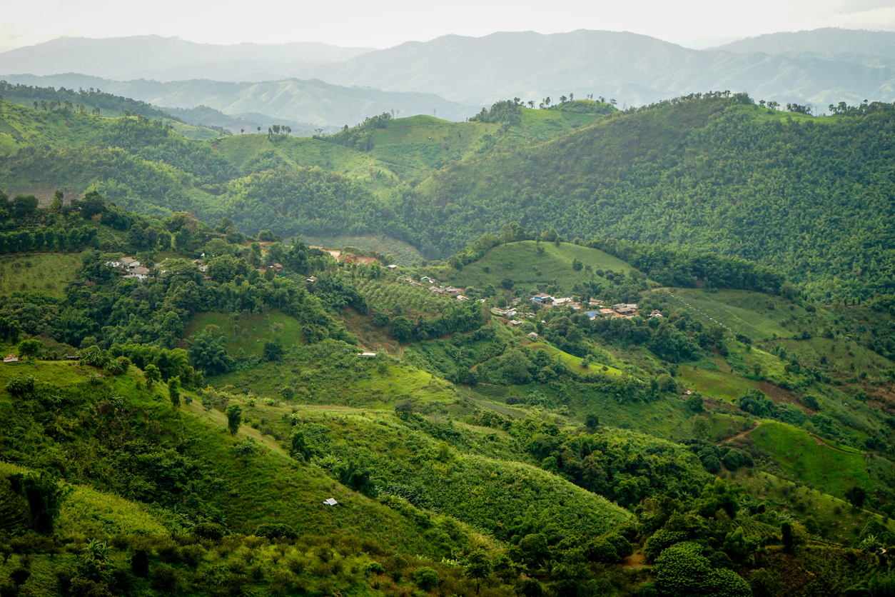 Mountain village, Thailand