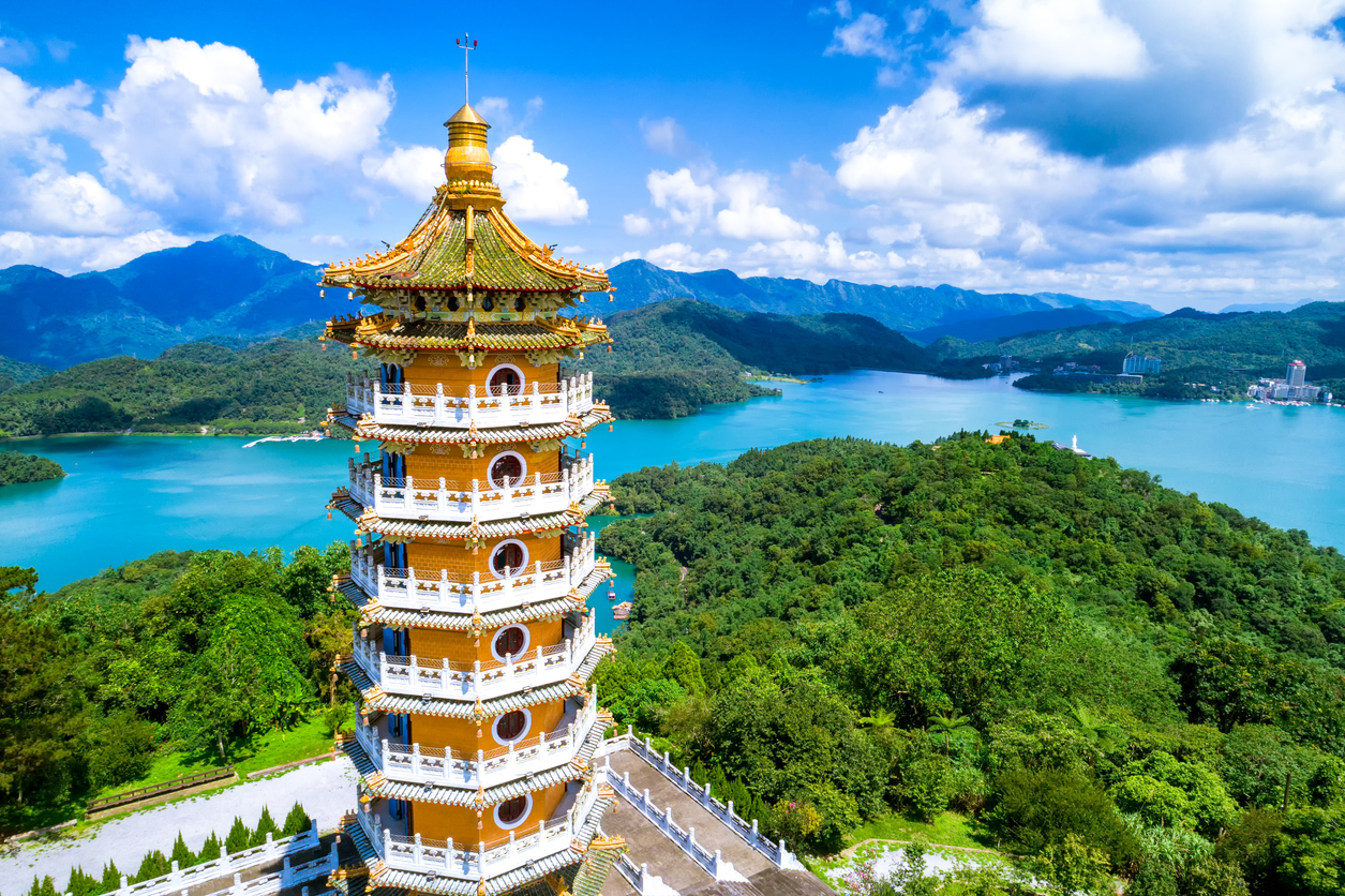 Pa Cien Pagoda, Sun Moon Lake