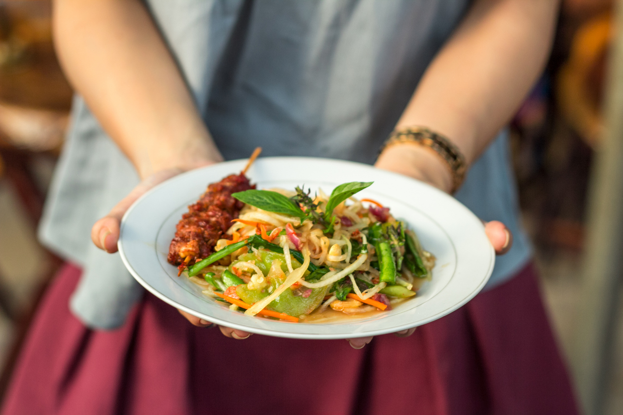 Cambodia food in cooking class